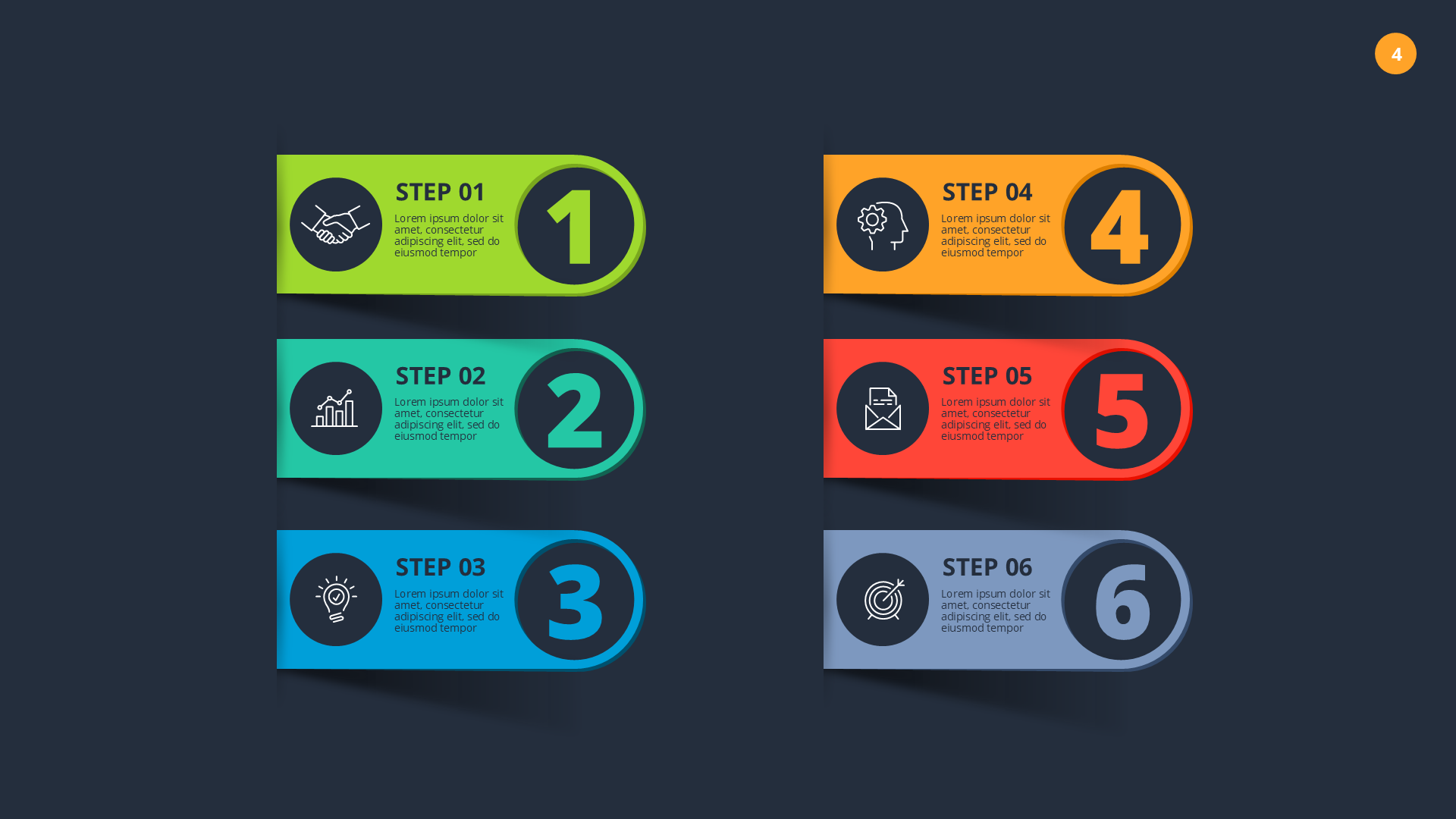 Creative V1 Dark slide 4